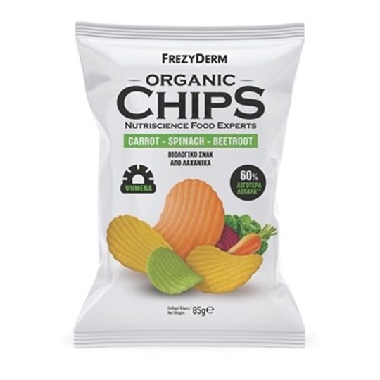 Picture of FREZYDERM ORGANIC CHIPS ΛΑΧΑΝΙΚΑ 85GR