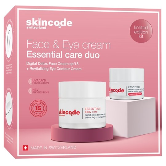 Picture of Skincode Face and Eye Essential Care DUO Kit Limited Edition
