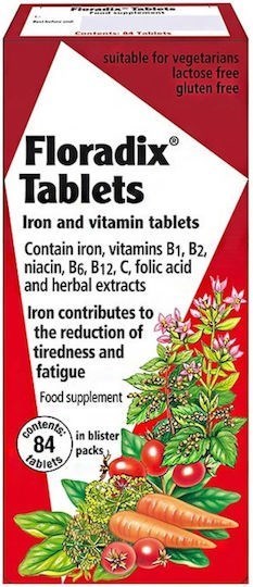 Picture of Floradix Iron & Vitamins 84tabs