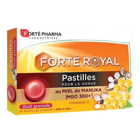 Picture of Forté Pharma Forte Royal Manuka Pastilles   24 μασώμενα δισκία