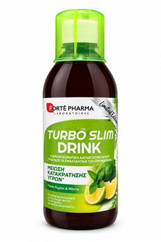 Picture of Forte Pharma Turboslim Drink Ειδικό Συμπλήρωμα Διατροφής 500ml Lime-Mint