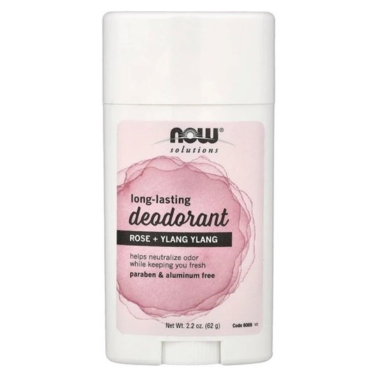 Picture of Now Solutions Long-Lasting Deodorant Stick, Rose & Ylang Ylang 62gr