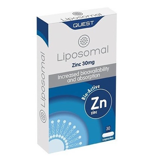 Picture of Quest Liposomal Zinc 30mg 30 κάψουλες