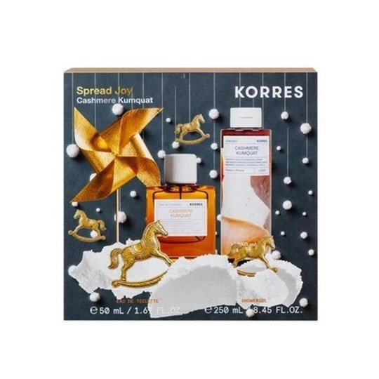Picture of Korres Cashmere Kumquat Γυναικείο Σετ με Eau de Toilette & Αφρόλουτρο 250ml