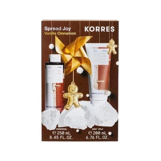 Picture of Korres Vanilla Cinnamon Αφρόλουτρο 250ml & Κρέμα Σώματος 200ml