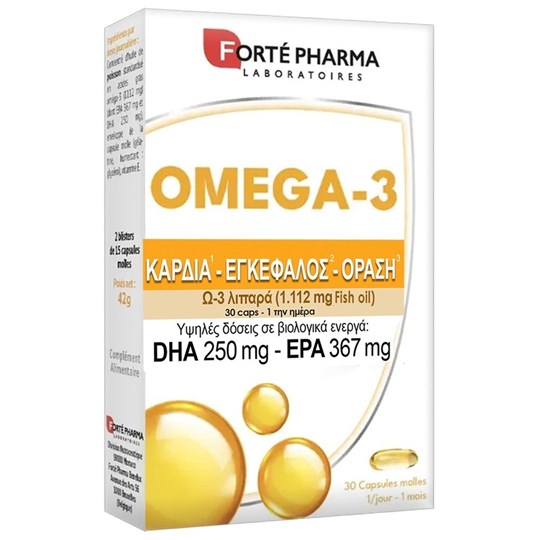 Picture of Forté Pharma Omega-3 30caps