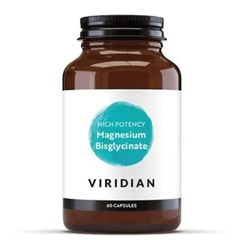 Picture of VIRIDIAN High Potency Magnesium Bisglycinate 200mg Veg 60 Caps