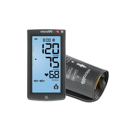 Picture of Microlife HD CORNER BP A7 TOUCH - 4G DESIGN BLACK ΠΙΕΣΟΜΕΤΡΟ ΨΗΦΙΑΚΟ ΜΠΡΑΤΣΟΥ
